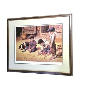 Jim Daly "Wiped Out" 1988 Rare Signed Limited edition 1199/1250